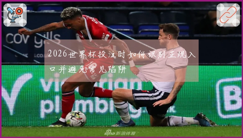 2026世界杯投注时如何识别正规入口并避免常见陷阱